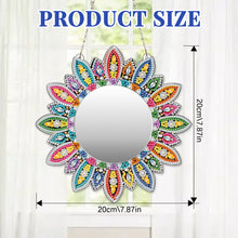 Load image into Gallery viewer, DIY Compact Mirror Art Craft Set Hanging Pocket Mirror Flower for Adult and Kids