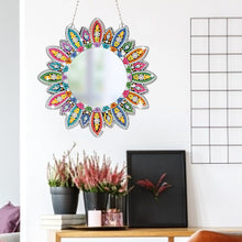 Load image into Gallery viewer, DIY Compact Mirror Paint by Number Kits Hanging Flower Home Decor (A008)