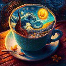 Load image into Gallery viewer, Diamond Painting - Full Round - starry sky coffee mug (30*30CM)