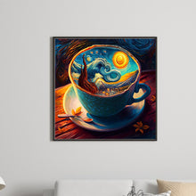 Load image into Gallery viewer, Diamond Painting - Full Round - starry sky coffee mug (30*30CM)