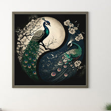 Load image into Gallery viewer, Diamond Painting - Full Round - Peacock Yin Yang Diagram (40*40CM)