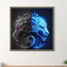Load image into Gallery viewer, Diamond Painting - Full Round - Dragon Yin Yang Diagram (50*50CM)