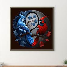 Load image into Gallery viewer, Diamond Painting - Full Round - Bird Yin Yang Diagram (50*50CM)