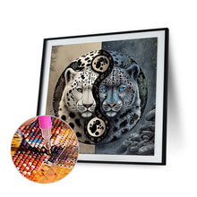 Load image into Gallery viewer, Diamond Painting - Full Round - Leopard Yin Yang Diagram (50*50CM)