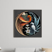 Load image into Gallery viewer, Diamond Painting - Full Square - Bird Yin Yang Diagram (30*30CM)