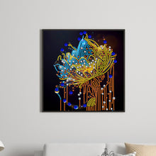 Load image into Gallery viewer, Diamond Painting - Partial Special Shaped - crystal flower (30*30CM)