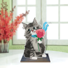 Load image into Gallery viewer, DIY Crystal Diamond Ornament Handmade Wooden Art Crafts Kids Gift (GH052)