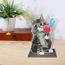 Load image into Gallery viewer, DIY Crystal Diamond Ornament Handmade Wooden Art Crafts Kids Gift (GH052)