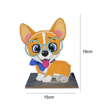 Load image into Gallery viewer, DIY Crystal Diamond Ornament Art Crafts Wooden Point Drilling Ornament Kids Gift