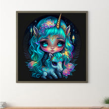 Load image into Gallery viewer, Diamond Painting - Full Round - elf girl (60*60CM)
