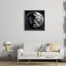 Load image into Gallery viewer, Diamond Painting - Full Square - Lion Yin Yang Diagram (35*35CM)