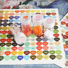 Load image into Gallery viewer, 1 Set Color Number Labels Diamond Painting Accessories Tools DMC for Adults Kids