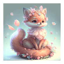 Load image into Gallery viewer, Diamond Painting - Full Round - exquisite fox (30*30CM)