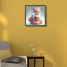 Load image into Gallery viewer, Diamond Painting - Full Round - exquisite fox (30*30CM)