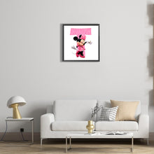Load image into Gallery viewer, Diamond Painting - Full Round - minnie letter t (30*30CM)