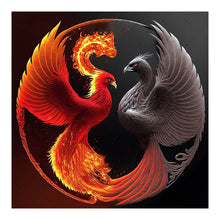 Load image into Gallery viewer, Diamond Painting - Full Round - Phoenix yin and yang diagram (30*30CM)