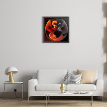 Load image into Gallery viewer, Diamond Painting - Full Round - Phoenix yin and yang diagram (30*30CM)
