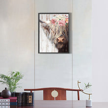 Load image into Gallery viewer, Diamond Painting - Full Round - Highland Yak (30*40CM)