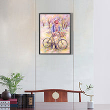 Load image into Gallery viewer, Diamond Painting - Full Round - spring girl (30*40CM)