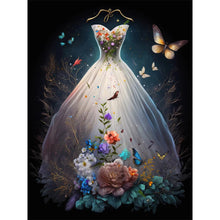 Load image into Gallery viewer, Diamond Painting - Full Round - dream wedding dress (30*40CM)