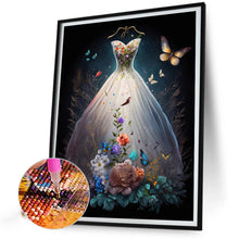 Load image into Gallery viewer, Diamond Painting - Full Round - dream wedding dress (30*40CM)