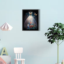 Load image into Gallery viewer, Diamond Painting - Full Round - dream wedding dress (30*40CM)