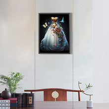 Load image into Gallery viewer, Diamond Painting - Full Round - dream wedding dress (30*40CM)