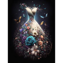 Load image into Gallery viewer, Diamond Painting - Full Round - dream wedding dress (30*40CM)