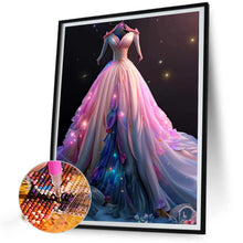 Load image into Gallery viewer, Diamond Painting - Full Round - dream wedding dress (30*40CM)