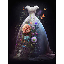 Load image into Gallery viewer, Diamond Painting - Full Round - dream wedding dress (30*40CM)
