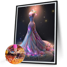 Load image into Gallery viewer, Diamond Painting - Full Round - dream wedding dress (30*40CM)