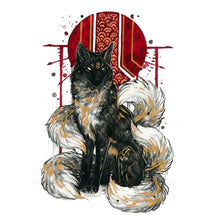 Load image into Gallery viewer, Diamond Painting - Full Round - illustration fox (30*40CM)