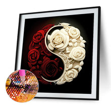 Load image into Gallery viewer, Diamond Painting - Full Round - Rose Yin Yang Chart (30*30CM)
