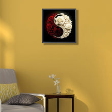 Load image into Gallery viewer, Diamond Painting - Full Round - Rose Yin Yang Chart (30*30CM)
