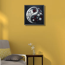 Load image into Gallery viewer, Diamond Painting - Full Round - Rose Yin Yang Chart (30*30CM)