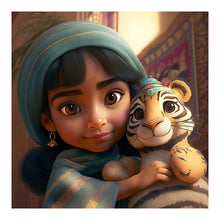 Load image into Gallery viewer, Diamond Painting - Full Round - Princess Jasmine cartoon version (30*30CM)