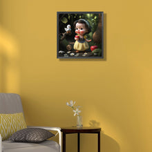 Load image into Gallery viewer, Diamond Painting - Full Round - Snow White cartoon version (30*30CM)