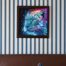Load image into Gallery viewer, Diamond Painting - Partial Special Shaped - color leopard (30*30CM)