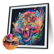 Load image into Gallery viewer, Diamond Painting - Partial Special Shaped - color tiger (30*30CM)