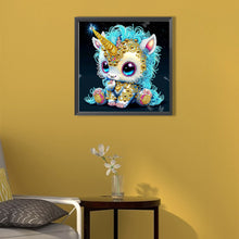 Load image into Gallery viewer, Diamond Painting - Partial Special Shaped - jeweled unicorn (30*30CM)