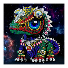 Load image into Gallery viewer, Diamond Painting - Partial Special Shaped - jeweled dinosaur (30*30CM)