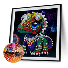 Load image into Gallery viewer, Diamond Painting - Partial Special Shaped - jeweled dinosaur (30*30CM)