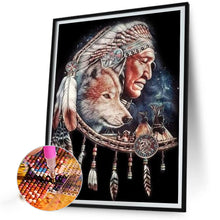 Load image into Gallery viewer, Diamond Painting - Full Round - indians (30*40CM)