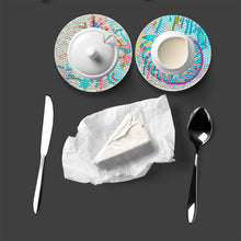 Load image into Gallery viewer, DIY Crystal Drink Coasters Reusable Creative with Holder for Tabletop Protection