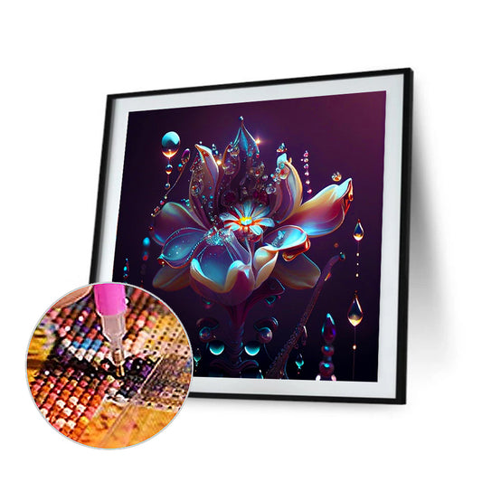 Diamond Painting - Full Round - crystal flower (30*30CM)