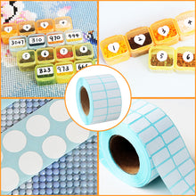 Load image into Gallery viewer, 3000 Pieces Blank Labels Small Labels for 5D DIY Diamond Painting (Rectangle)