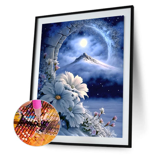 Diamond Painting - Full Round - under the snow mountain (40*50CM)