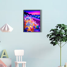 Load image into Gallery viewer, Diamond Painting - Full Round - Seaside Crystal Rose (30*40CM)