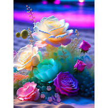 Load image into Gallery viewer, Diamond Painting - Full Round - Seaside Crystal Rose (30*40CM)