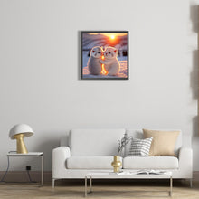 Load image into Gallery viewer, Diamond Painting - Full Round - Soft cute cat (30*30CM)